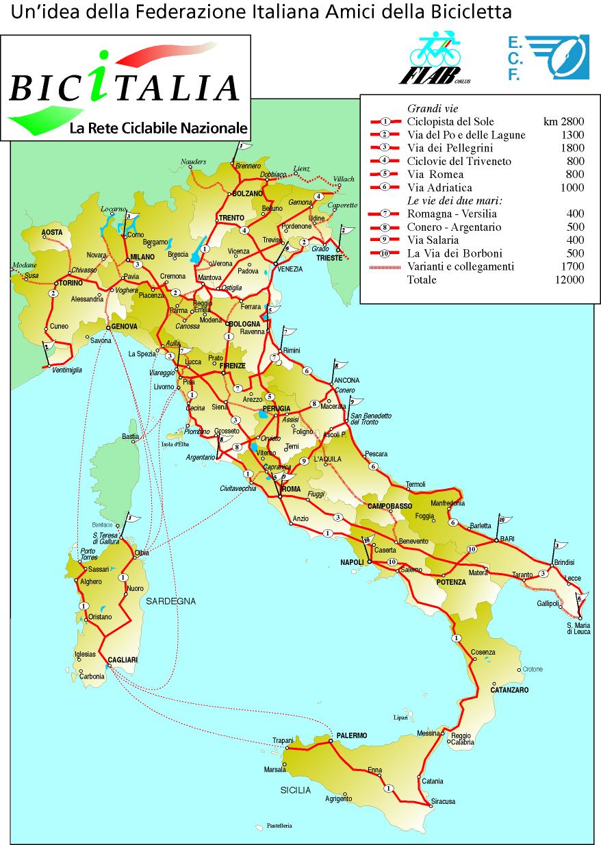 Italy Country Map